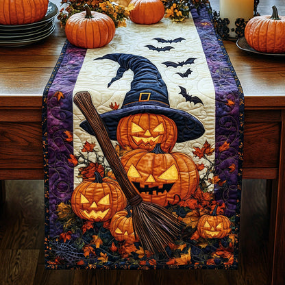 Enchanted Hallow Quilted Table Runner NCU0DV7205