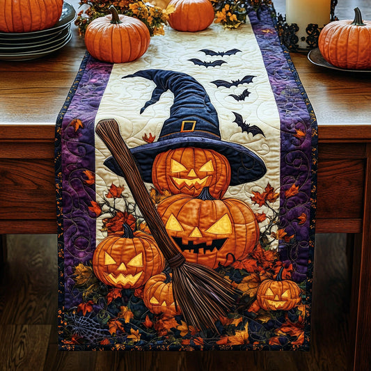 Enchanted Hallow Quilted Table Runner NCU0DV7205