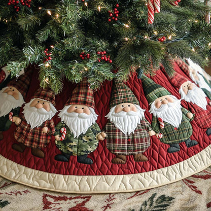 Enchanted Hat Christmas Quilted Tree Skirt NCU0NT11083