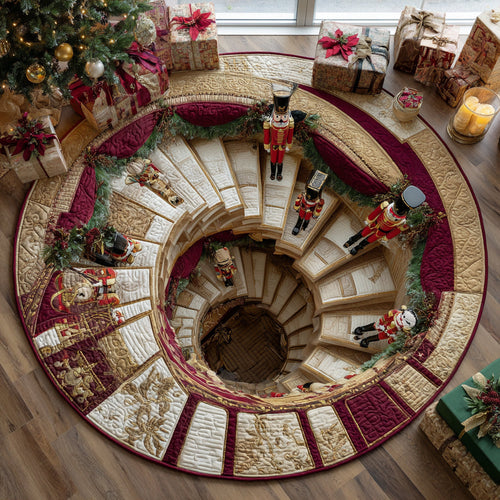 Enchanted Hollow Quilted Round Mat NCU0DV8601