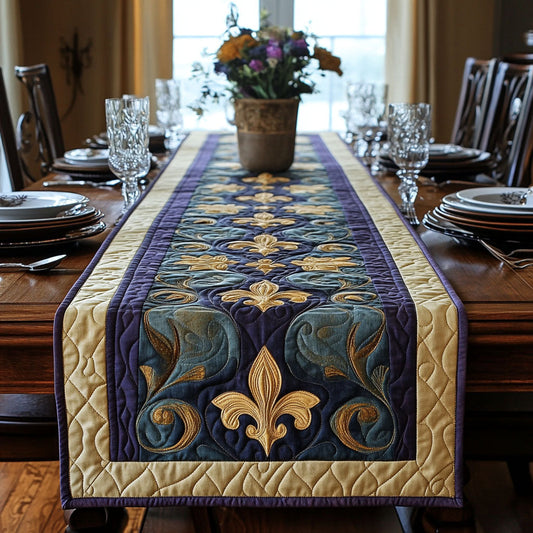 Enchanted Lily Quilted Table Runner NCU0PT3638