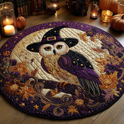 Enchanted Nightwatch Quilted Round Mat NCU0TV135