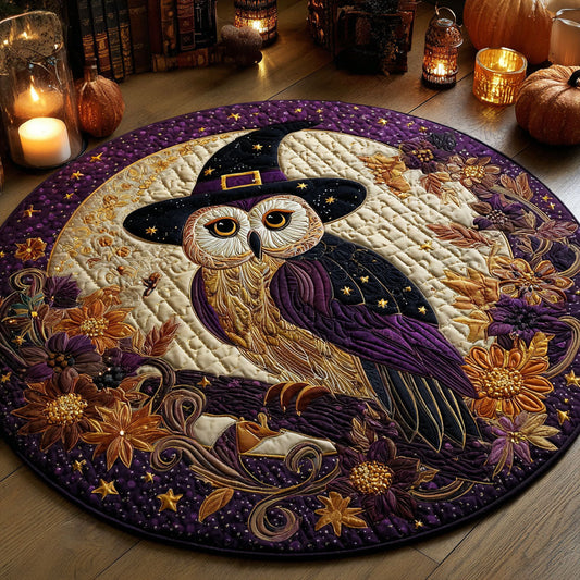 Enchanted Nightwatch Quilted Round Mat NCU0TV135