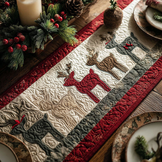 Enchanted Noel Quilted Table Runner NCU0PT9045