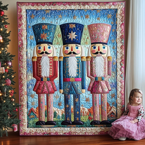 Enchanted Nutcracker Quilted Blanket NCU0TL1584