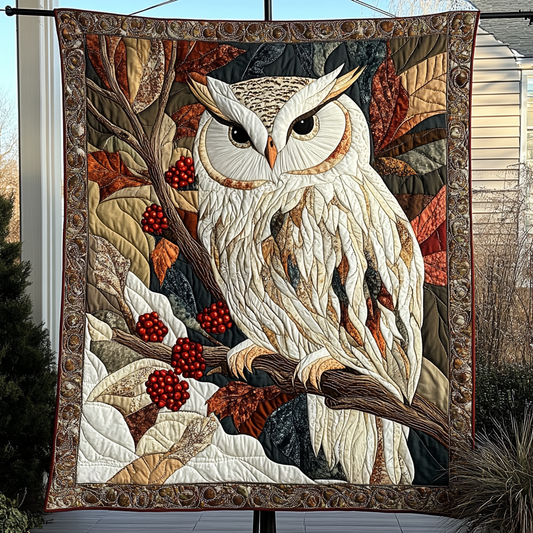 Enchanted Owl Quilted Blanket NCU0DK2188