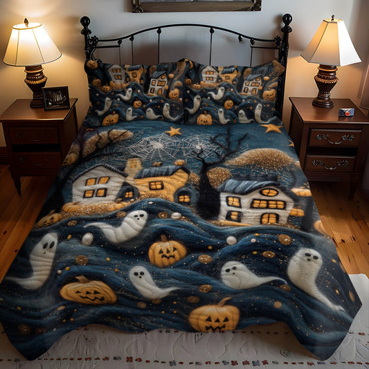 Enchanted Shadows 3-Piece Quilted Bedding Set NCU0PT930