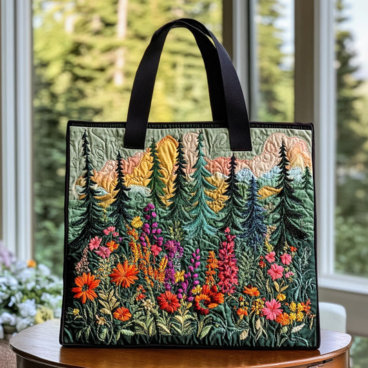 Enchanted Timber Quilted Tote Bag NCU0DV6734