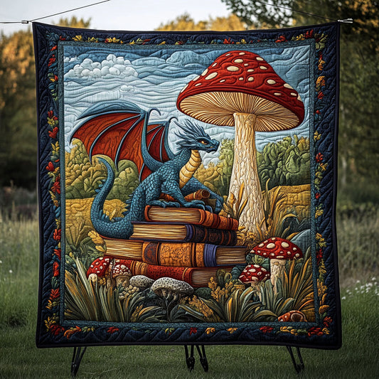 Enchanted Tome Quilted Blanket NCU0NT4289