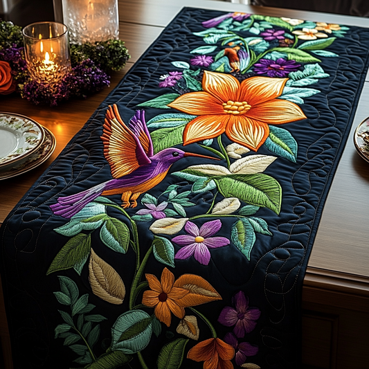 Enchanted Vines Quilted Table Runner NCU0VH2631