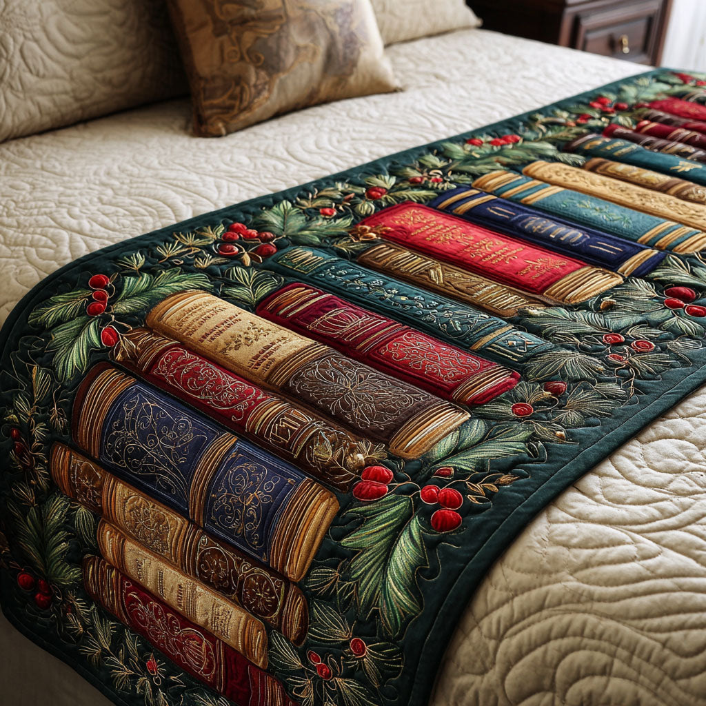 Enchanted Volumes Quilted Bed Runner NCU0TV1375