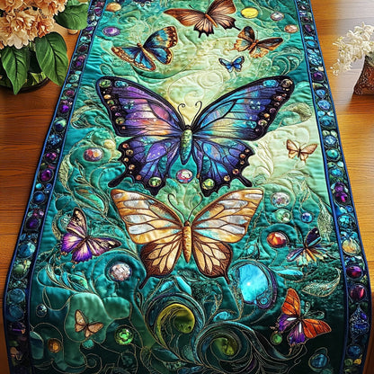 Enchanted Wings Quilted Table Runner NCU0NT4129