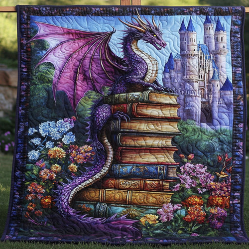 Enchanted Wisdom Warden Quilted Blanket NCU0NT6773