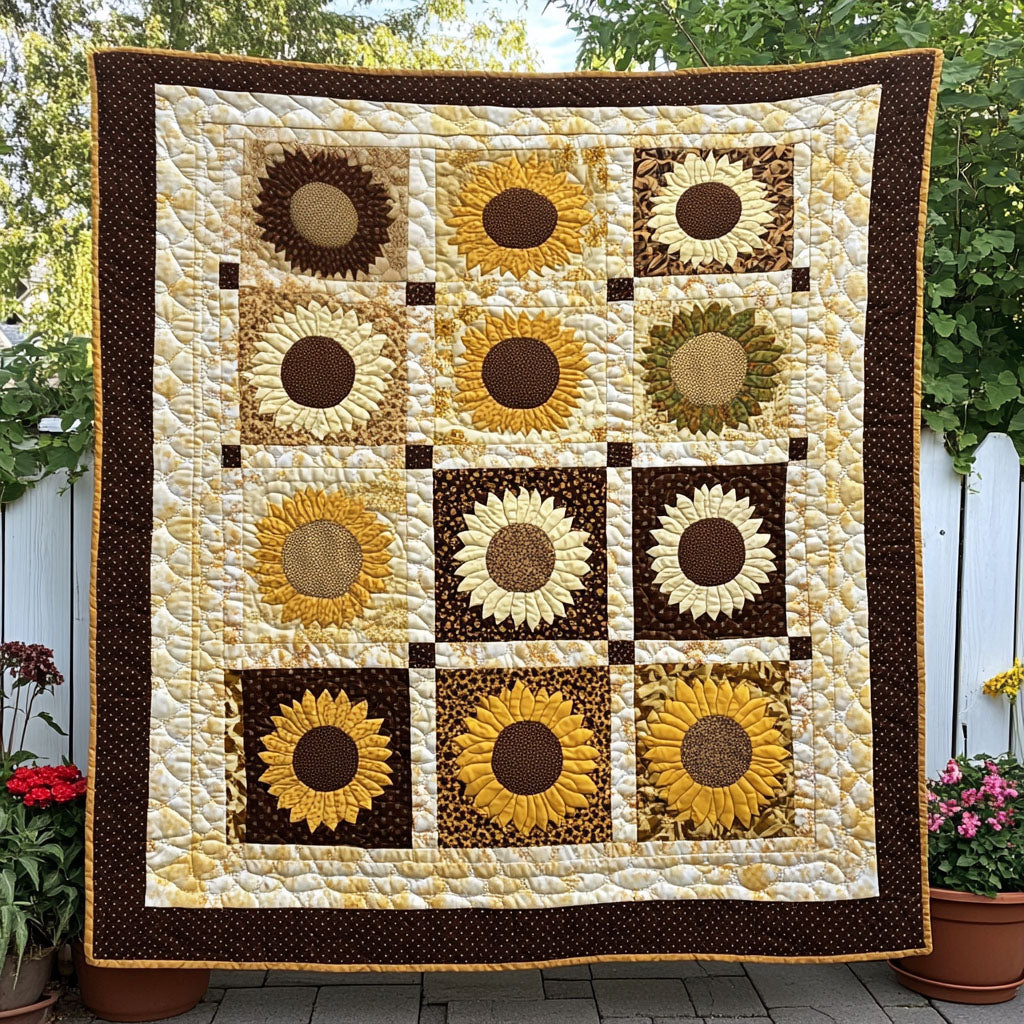 Endless Bloom Quilted Blanket NCU0NT6863
