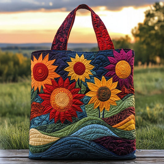 Endless Blooms Quilted Tote Bag NCU0PT7985