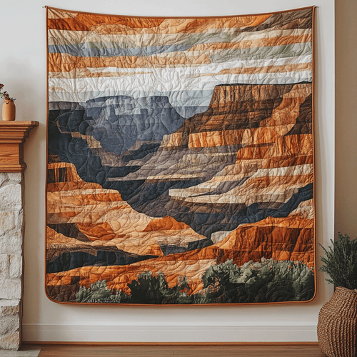 Endless Canyon Art Quilt Hanging NCU0TL997