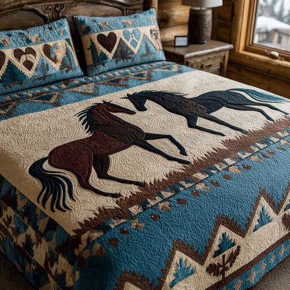 Endless Horizon Romance 3-Piece Quilted Bedding Set NCU0PT11034