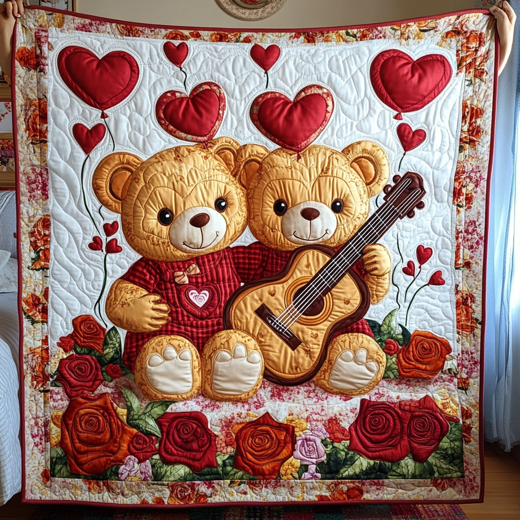 Endless Love Teddy Quilted Blanket NCU0TL2411