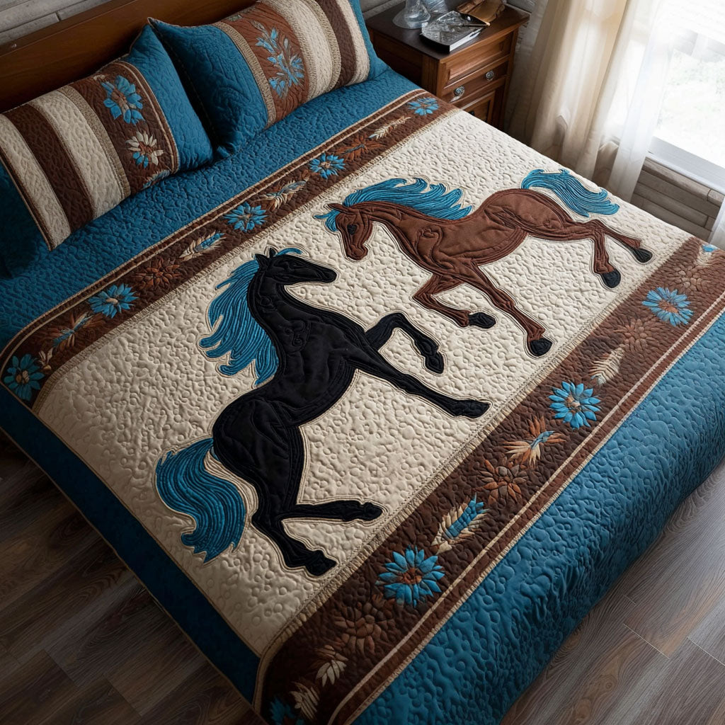 Endless Range 3-Piece Quilted Bedding Set NCU0PT11180