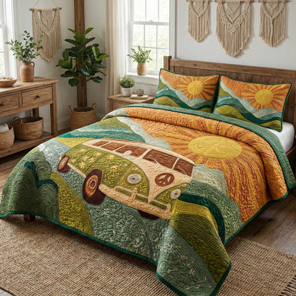 Endless Summer 3-Piece Quilted Bedding Set NCU0NT12294