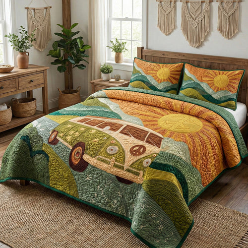 Endless Summer 3-Piece Quilted Bedding Set NCU0NT12294