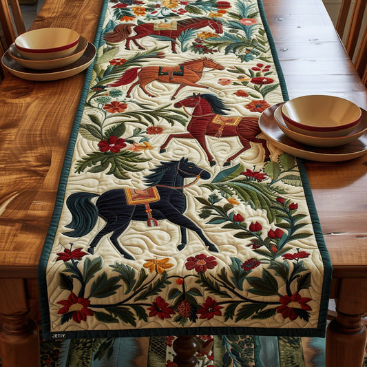 Equine Art Mystical Steeds Quilted Table Runner NCU0PD294