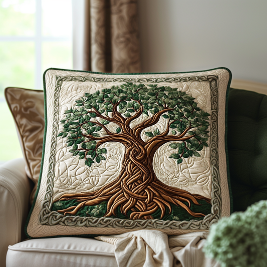 Eternal Roots Quilted Pillow Case NCU0DV6828