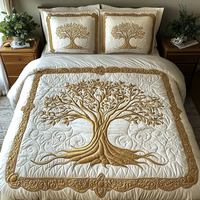 Eternal Tree 3-Piece Quilted Bedding Set NCU0DV6087