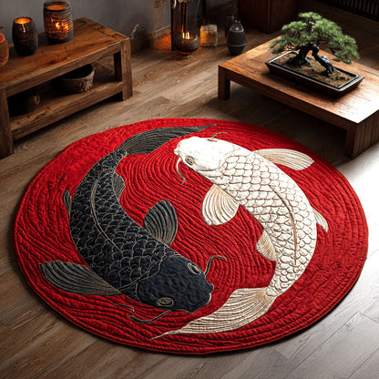 Eternal Balance Quilted Round Mat NCU0TV277