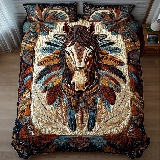Eternal Bond 3-Piece Quilted Bedding Set NCU0PT3098