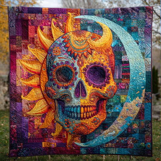 Eternal Bones Quilted Blanket NCU0PT8443