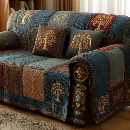 Eternal Branch Quilted Sofa Cover NCU0PT11295