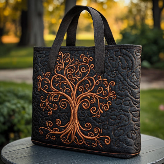 Eternal Branch Quilted Tote Bag NCU0DV7143