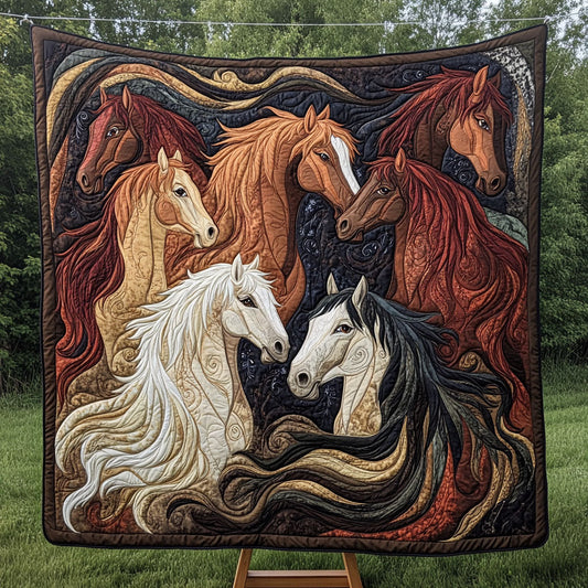 Eternal Gallop Quilted Blanket NCU0NT6497