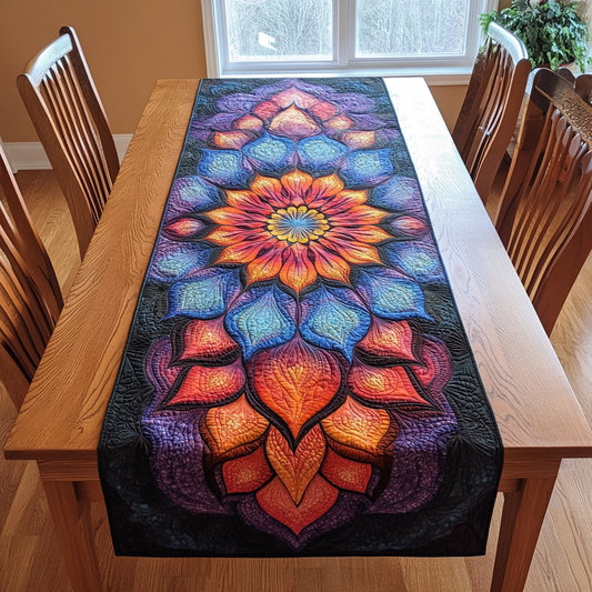 Eternal Harmony Quilted Table Runner NCU0DK4599