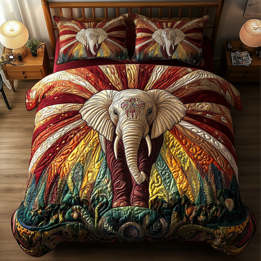 Eternal Journey 3-Piece Quilted Bedding Set NCU0VH2513