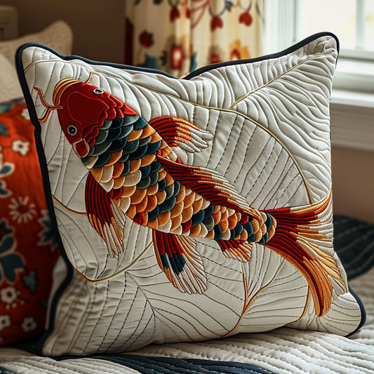 Eternal Koi Quilted Pillow Case NCU0DV6595