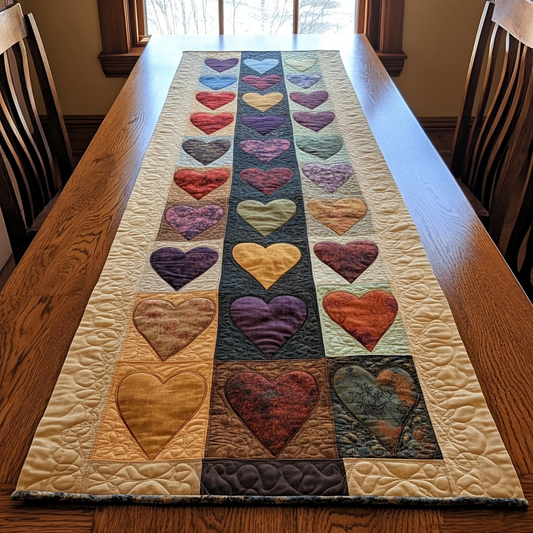 Eternal Love Quilted Table Runner NCU0DK4144