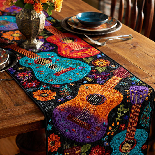 Eternal Melody Quilted Table Runner NCU0PT8805