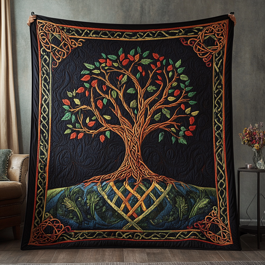 Eternal Roots Quilted Blanket NCU0DK5019