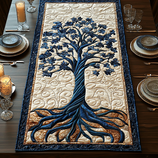 Eternal Roots Quilted Table Runner NCU0DV6175