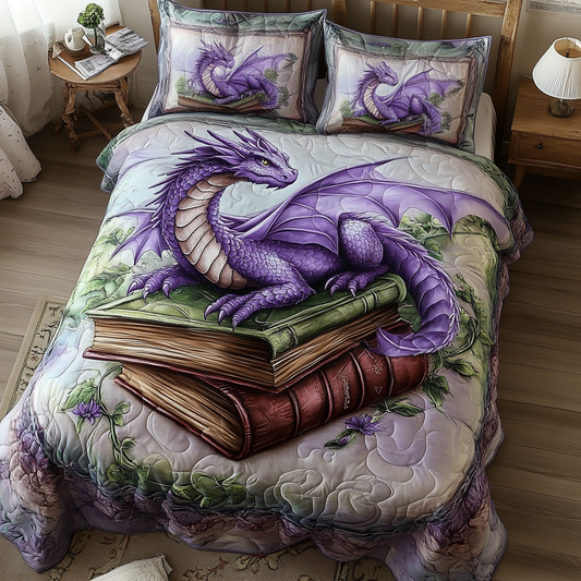 Eternal Scales 3-Piece Quilted Bedding Set NCU0DK4848