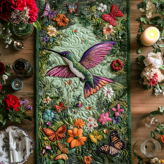 Eternal Spring Quilted Table Runner NCU0VH2322