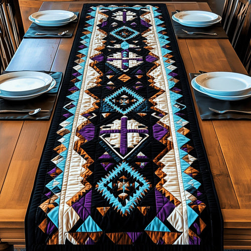 Eternal Totem Quilted Table Runner NCU0PT3988