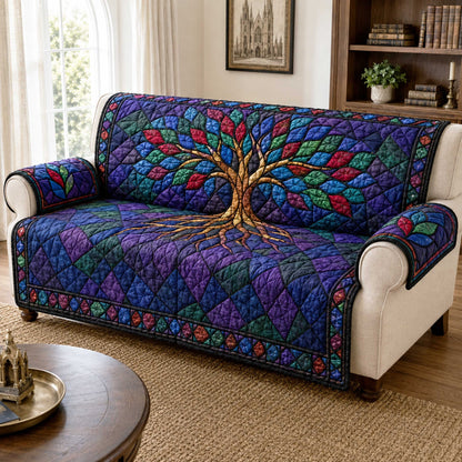 Eternal Tree Quilted Sofa Cover NCU0TD3171