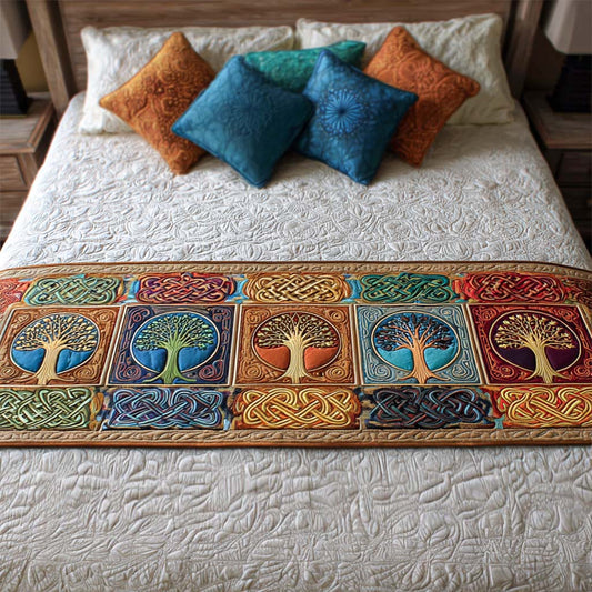 Eternal Woods Quilted Bed Runner NCU0NT8578