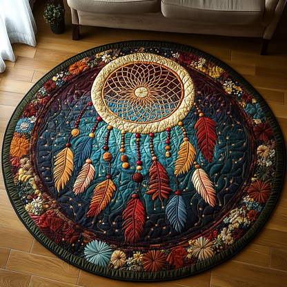 Ethereal Catcher Quilted Round Mat NCU0DV3494