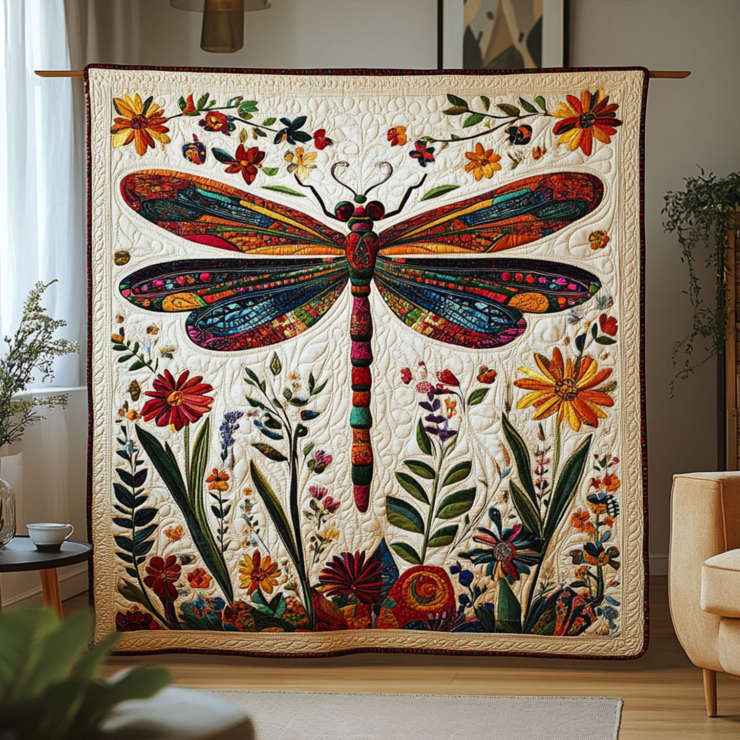 Ethereal Flight Quilted Blanket NCU0PT4996