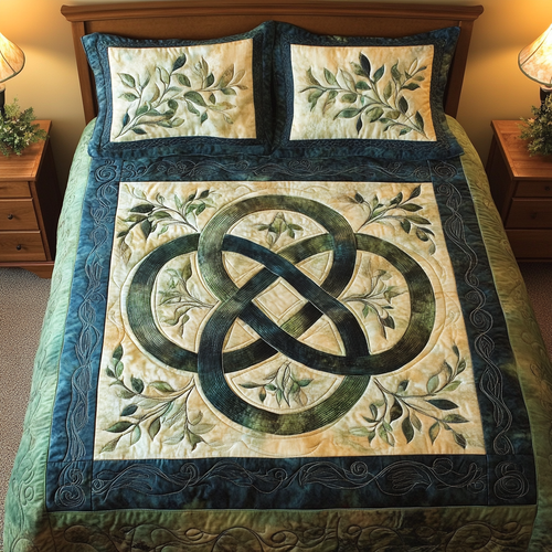 Ethereal Forest 3-Piece Quilted Bedding Set NCU0TL2024