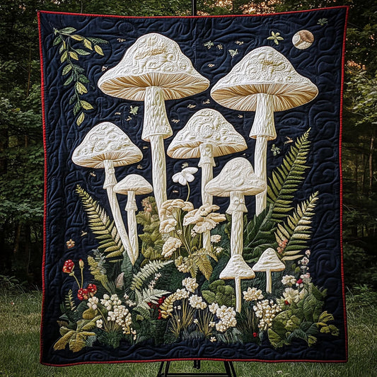 Ethereal Fungi Quilted Blanket NCU0NT3936